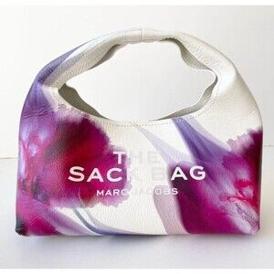 MARC JACOBS The Future Floral leather sack bag LARGE NWT RARE SOLD OUT